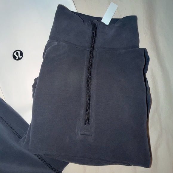Lululemon Brushed soft streme hr jogger and soft streme half zip set, with tote - Picture 4 of 10